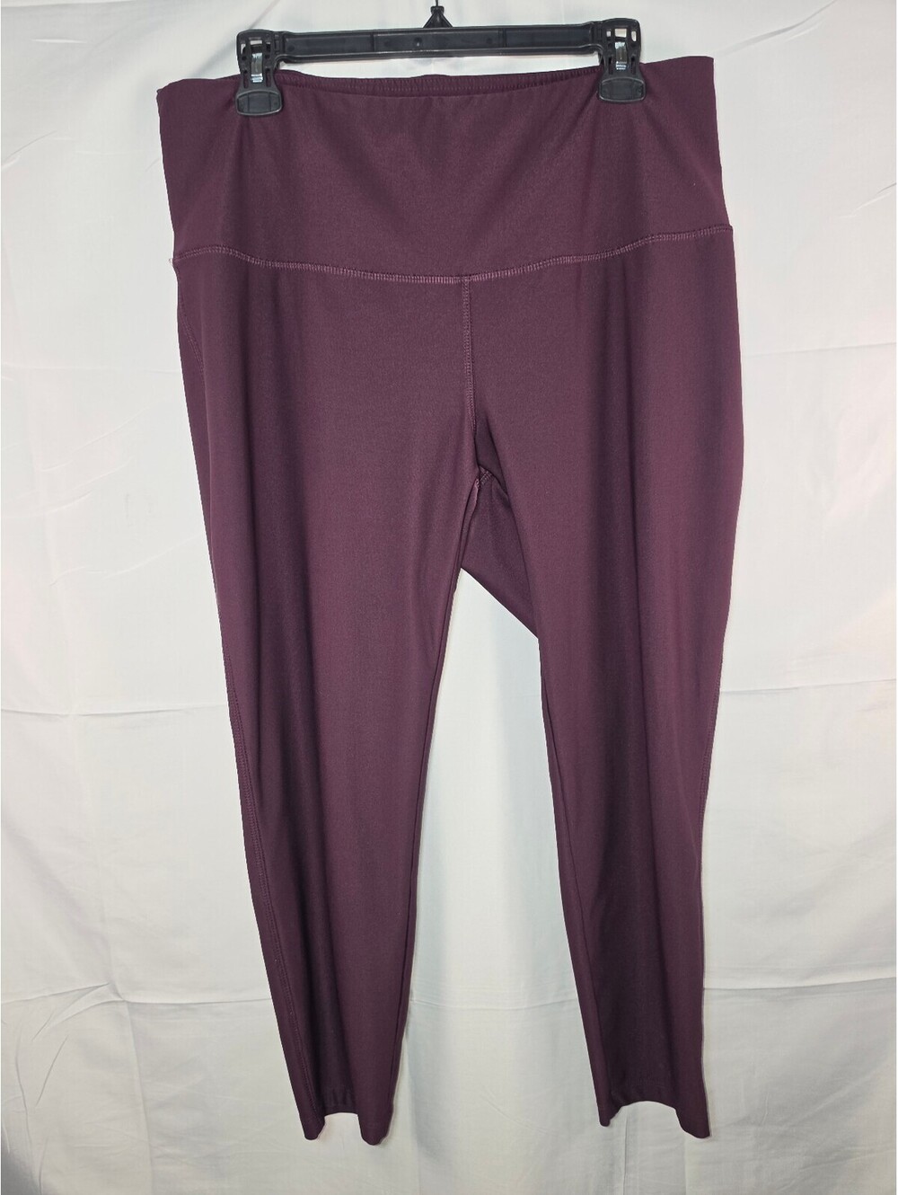 Women's 1X Plum Purple VOGO Athletica High Waist Stretch Athletic Yoga Leggings